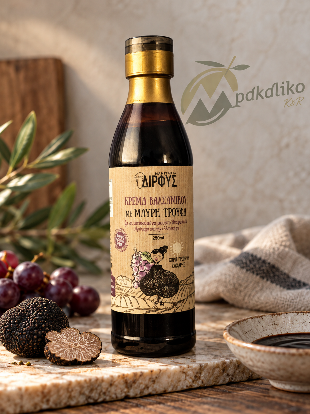 Balsamico Creme mit schwarzem Trüffel – 250 ml